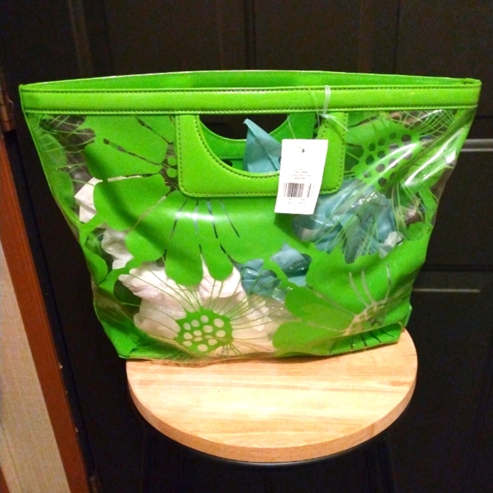 Vintage Kate Spade Bloomington clear apple bag NEW WITH TAGS!